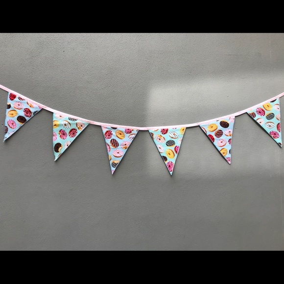 Mexicotodocorazon  Donuts bunting flags decoration - Picture 2 of 5